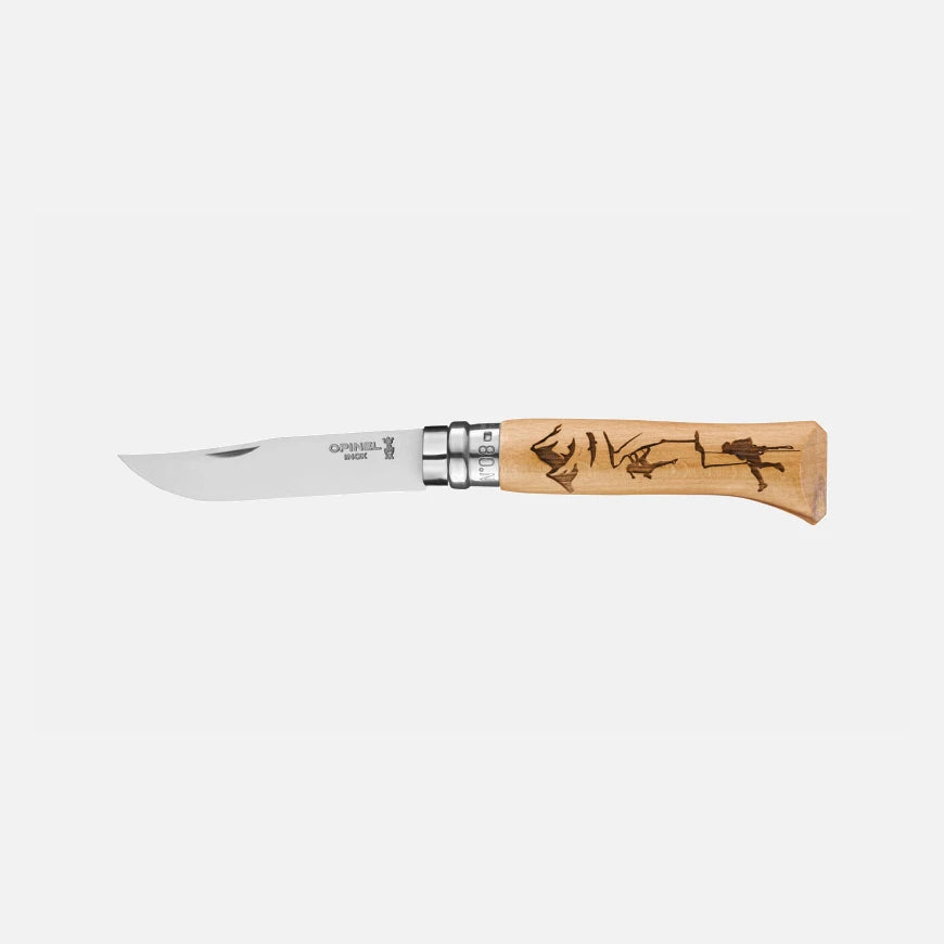 Opinel N°08 Climbing Engraving