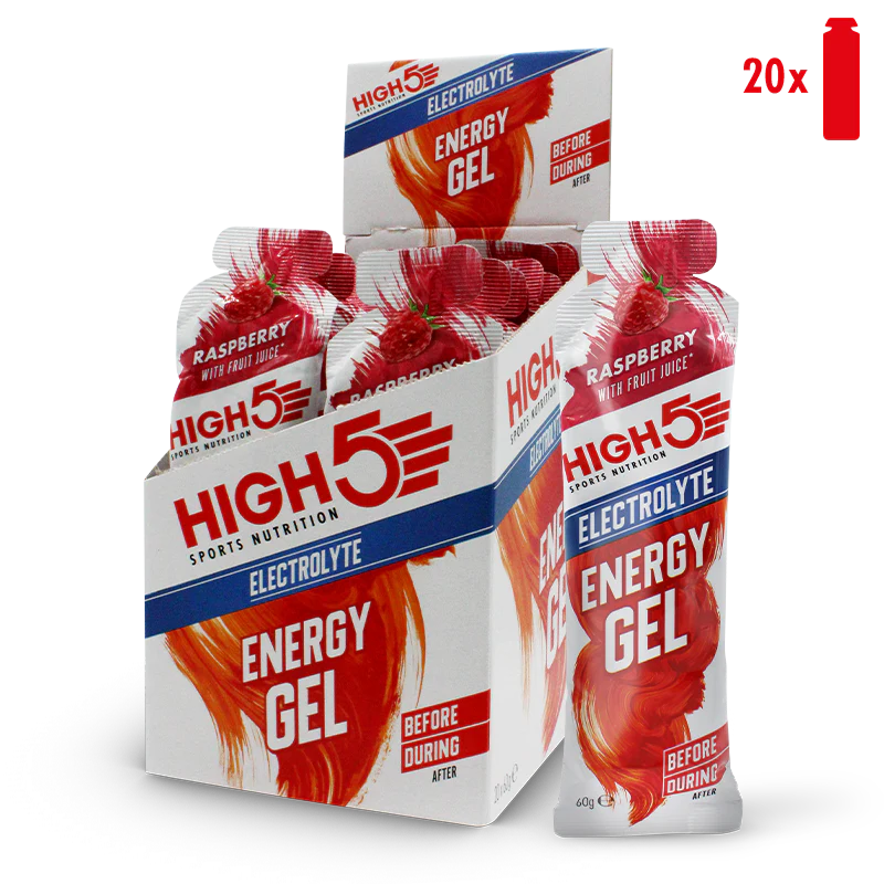 High 5 Energy Gel Electrolyte Raspberry
