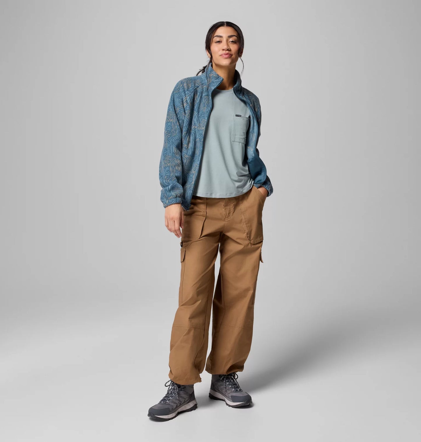 Benton Springs Printed Full Zip