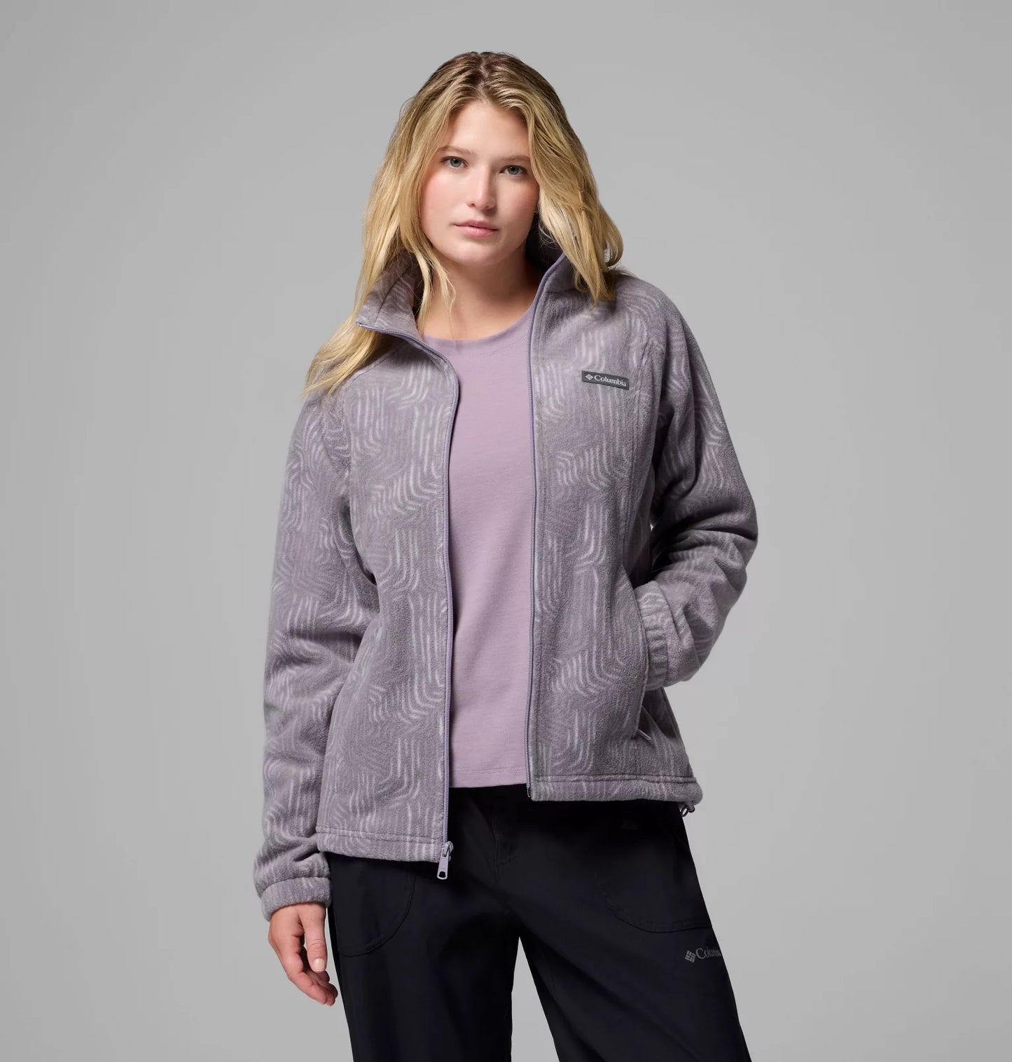 Benton Springs Printed Full Zip