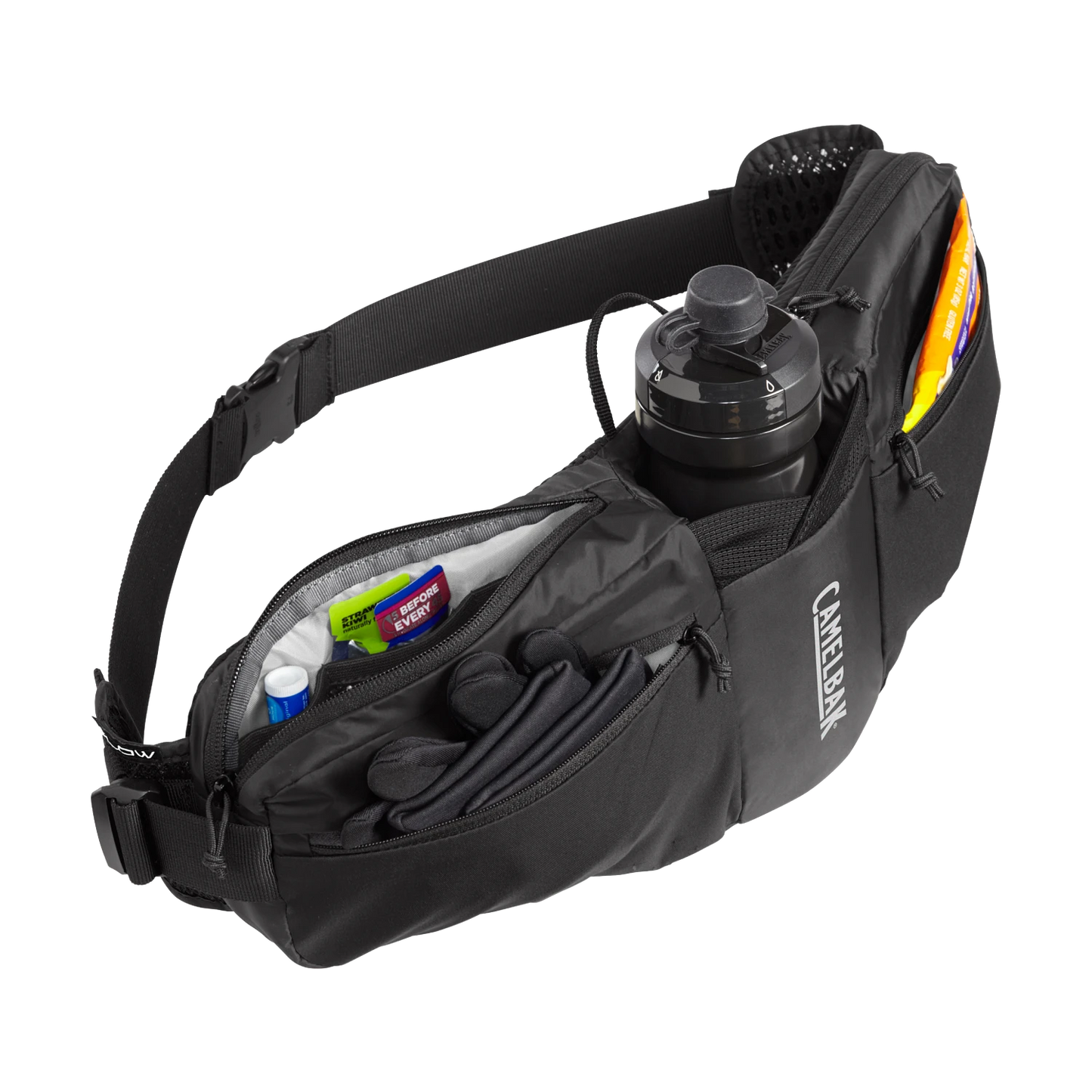 Podium® Flow™ 4 Hydration Belt with 21oz Podium Dirt Series Bottle