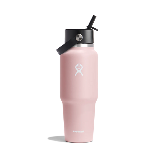 32oz Wide Flex Straw Travel Bottle