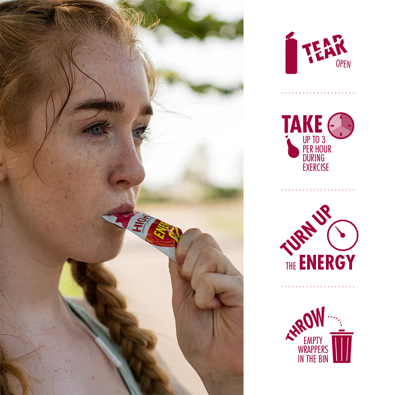 High 5 Energy Gel Electrolyte Raspberry
