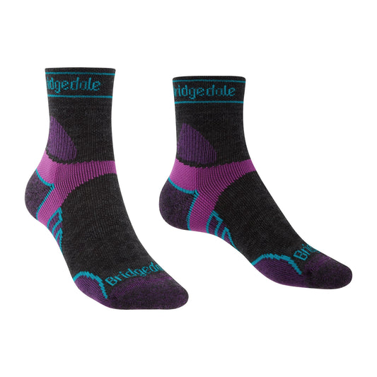 Women's Trail Run Lightweight T2 Sport 3/4 Crew Sock