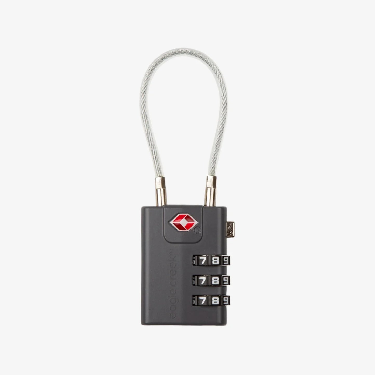 3-Dial TSA Lock & Cable