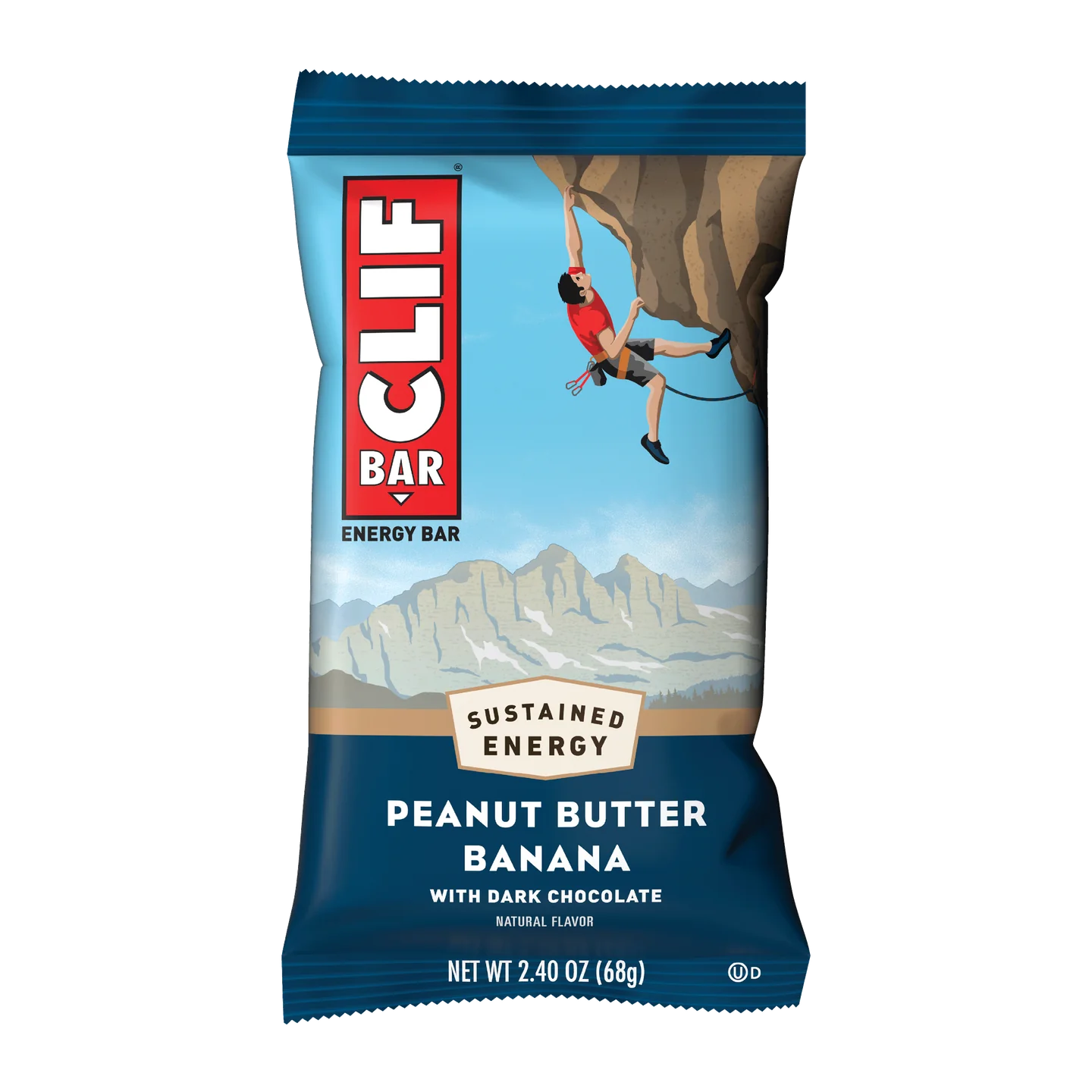 Clif Bar Peanut Butter Banana with dark choc