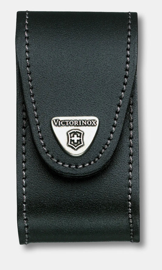 Victorinox Pouch Leather Black Small/Wide