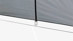 Lounge M side Wall w.zipper, 2pcs