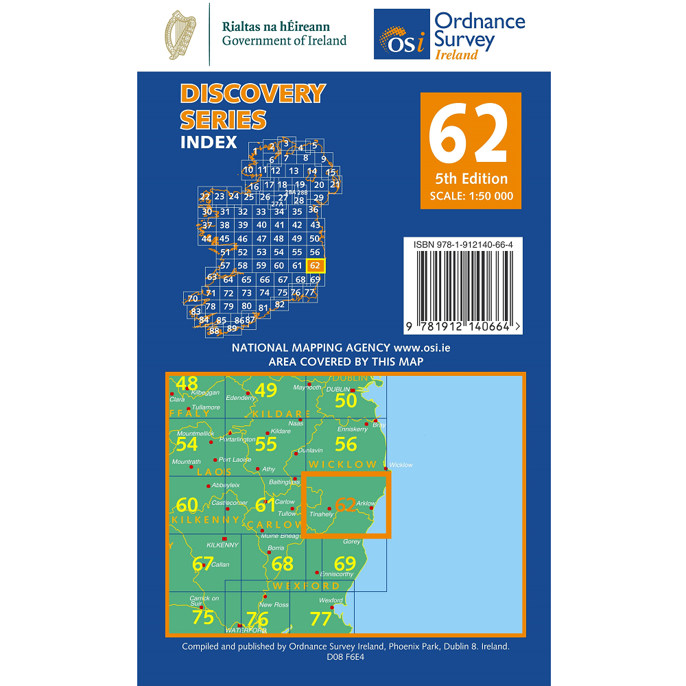 OSI 62 Carlow - Wexford - Wicklow