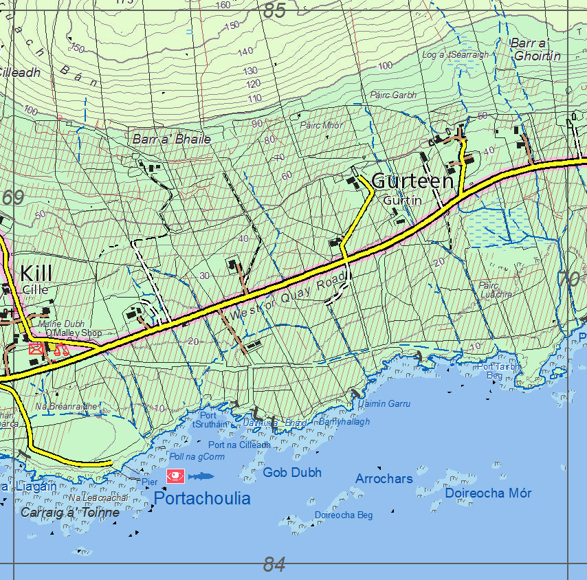 Achill & Corraun/Clare Island Map