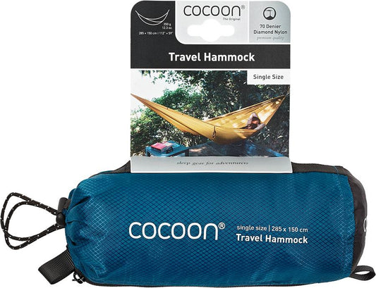 Travel Hammock Single Blue Moo