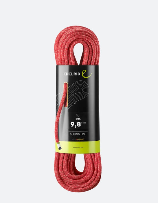 Boa Gym 9.8mm Dyn Rope 40m Red