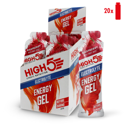High 5 Energy Gel Electrolyte Raspberry
