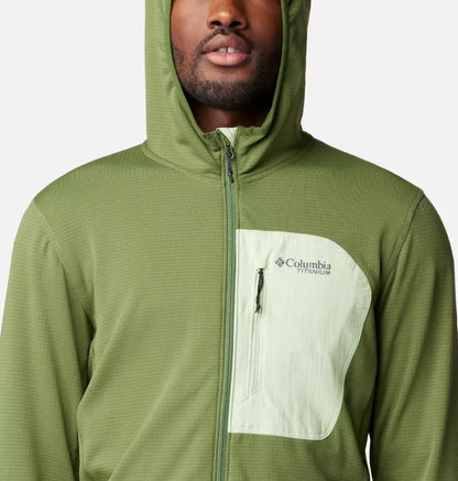 Triple Canyon Grid Fleece Hooded Full Zip