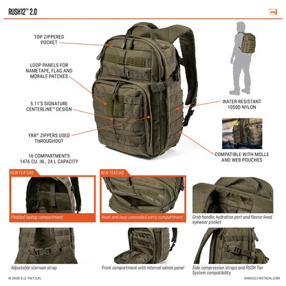 Rush 12 2.0 Backpack