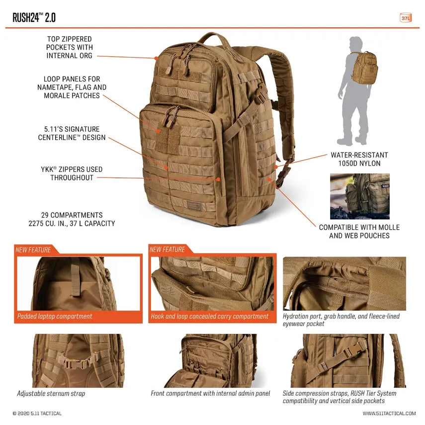 Rush 24 2.0 Backpack