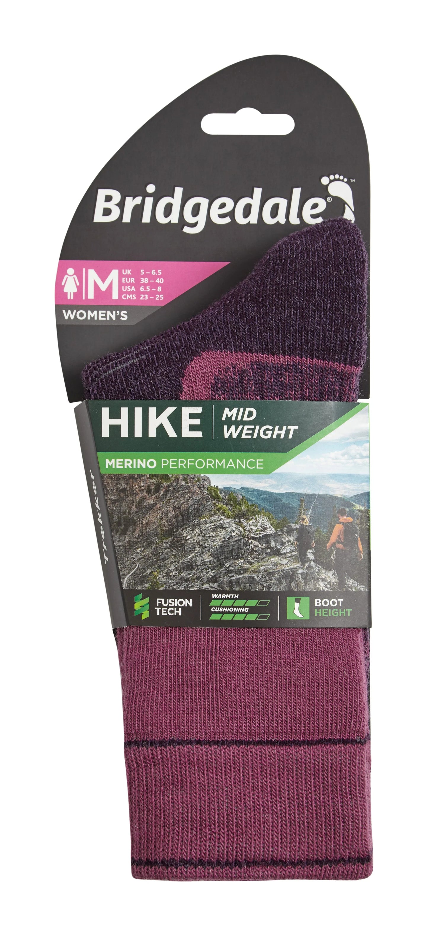 Women's Hike Midweight Merino Performance Boot Sock