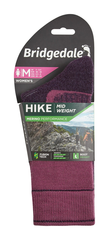 Women's Hike Midweight Merino Performance Boot Sock