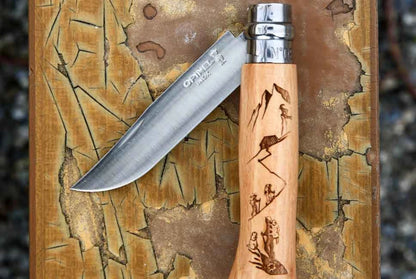 Opinel N°08 Engraved Hiking