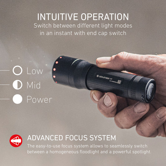 P7 LED Battery Operated Torch