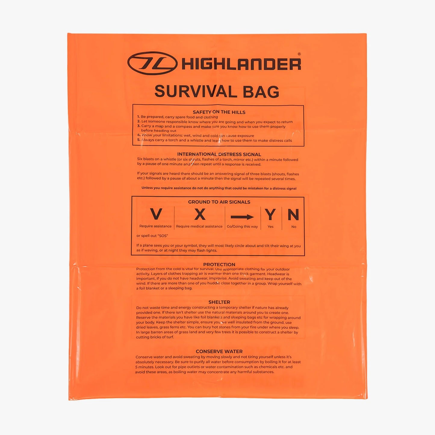 Large Emergency Survival Bag