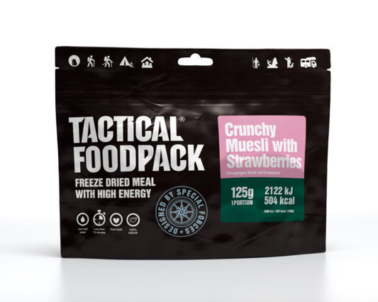 Crunch Muesli + Strawberry 120g