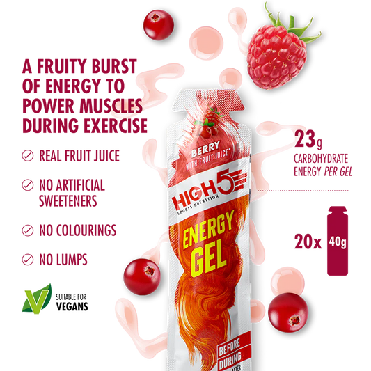 High 5 Energy Gel Berry