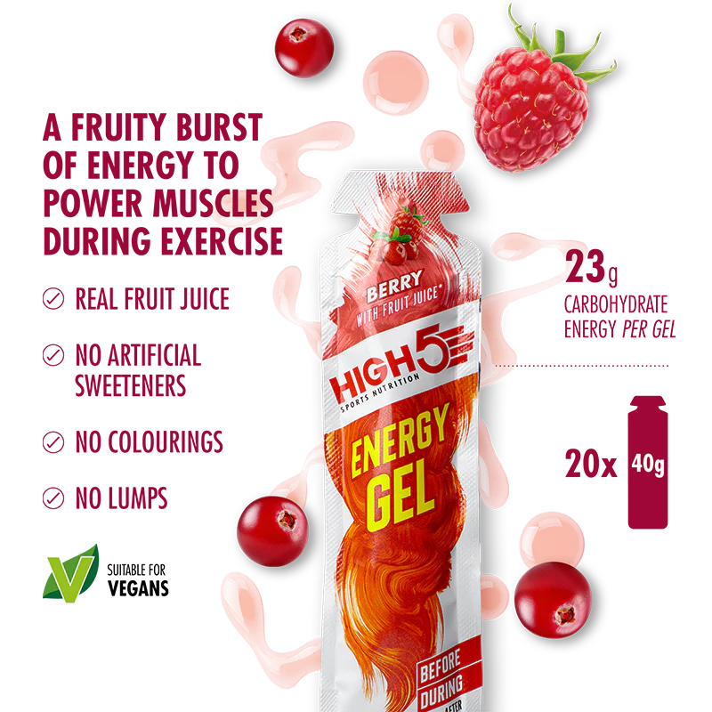 High 5 Energy Gel Berry