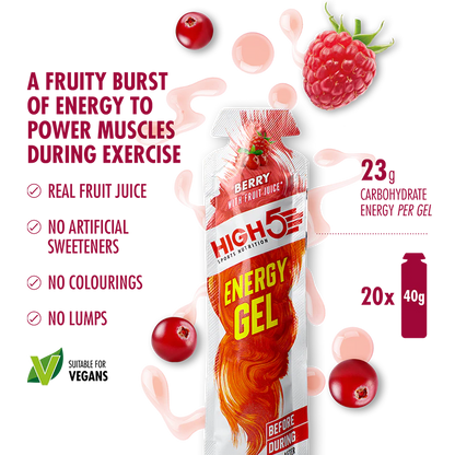 High 5 Energy Gel Berry