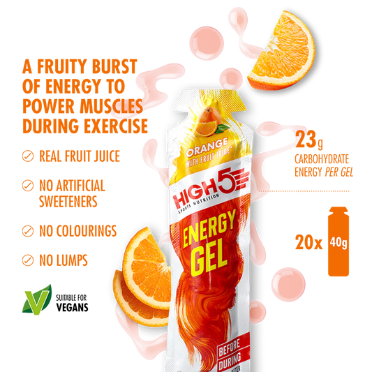 High 5 Energy Gel Orange