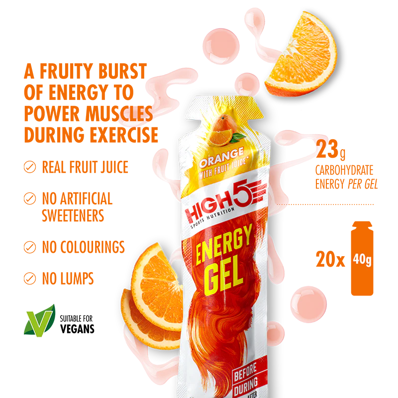 High 5 Energy Gel Orange