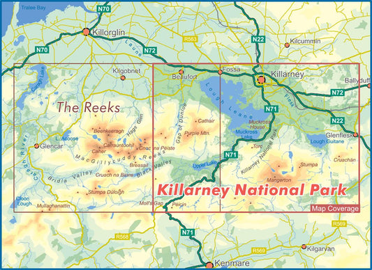 Killarney N.P Laminated Map