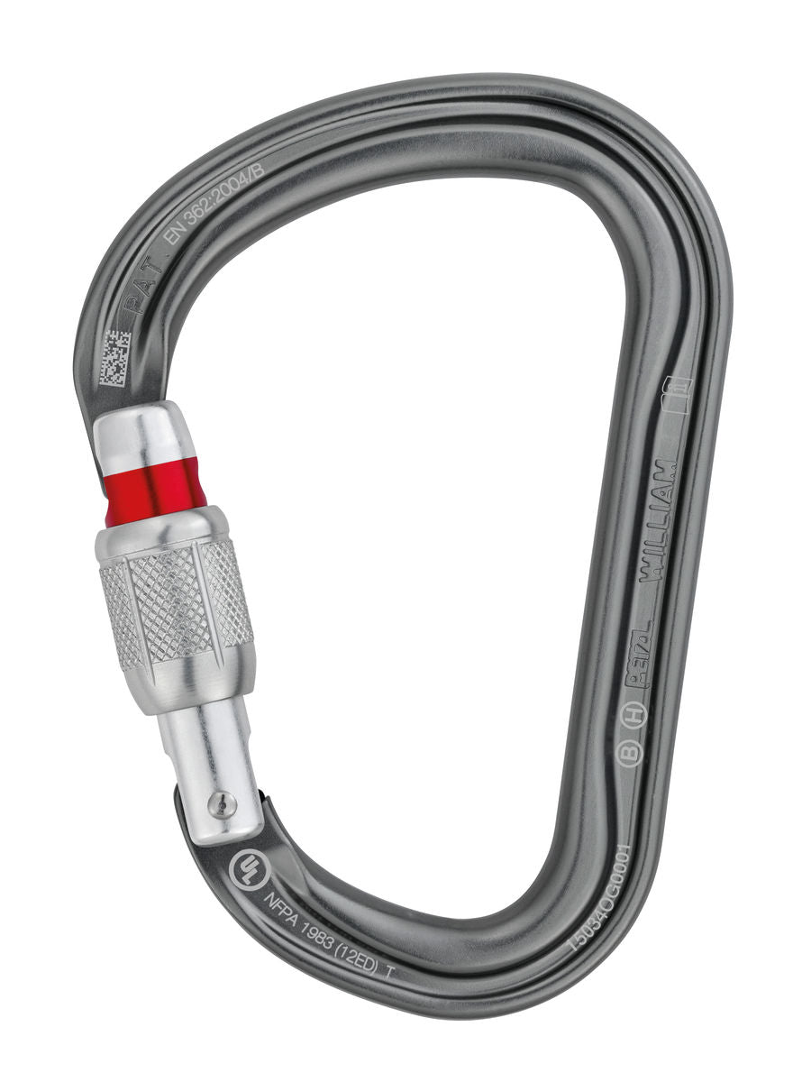 William Screw Lock Carabiner