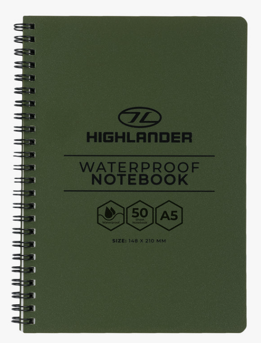 Outdoor Waterproof Notebook A5
