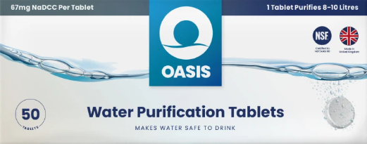 Oasis Water Purification Tablet