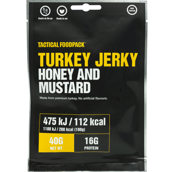 Turkey Jerky Honey + Mustard