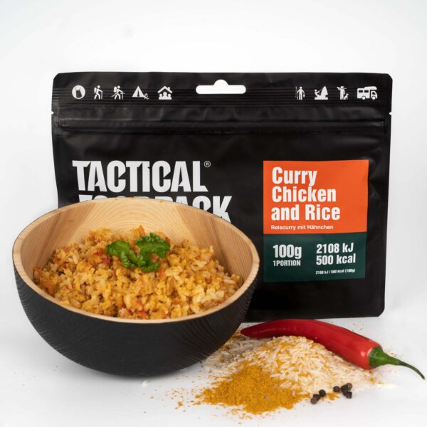 Curry Chicken + Rice 100g