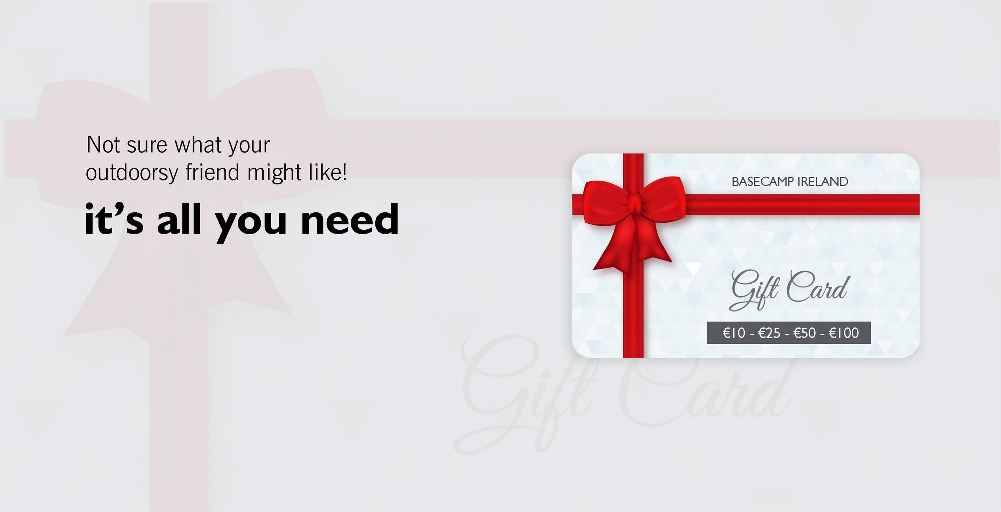 Outdoor Christmas Gift Cards 