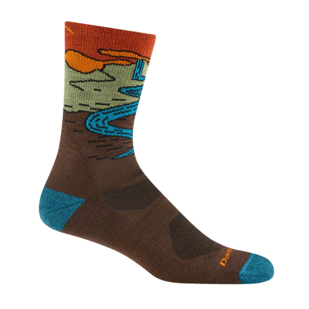 Chasing Waterfalls Micro Crew Lightweight With Cushion