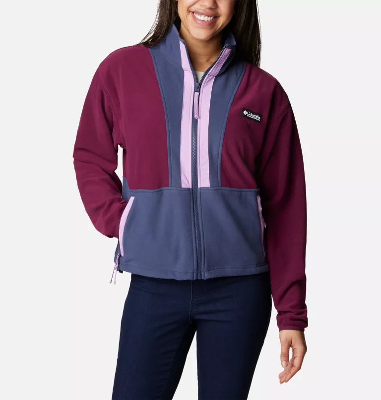 Women s Back Bowl Fleece Berry 8