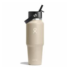 32oz Wide Mouth Travel Bottle with Flex Straw Cap