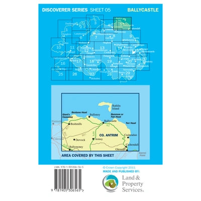 OSNI Discoverer Series Ballycastle Sheet 05