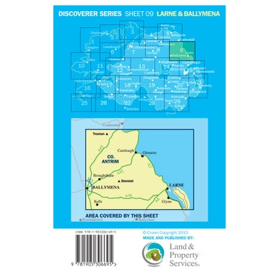 OSNI Discoverer Series Larne & Ballymena Sheet 09