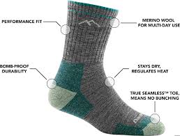 Women's Hiker Micro Crew Midweight Hiking Socks