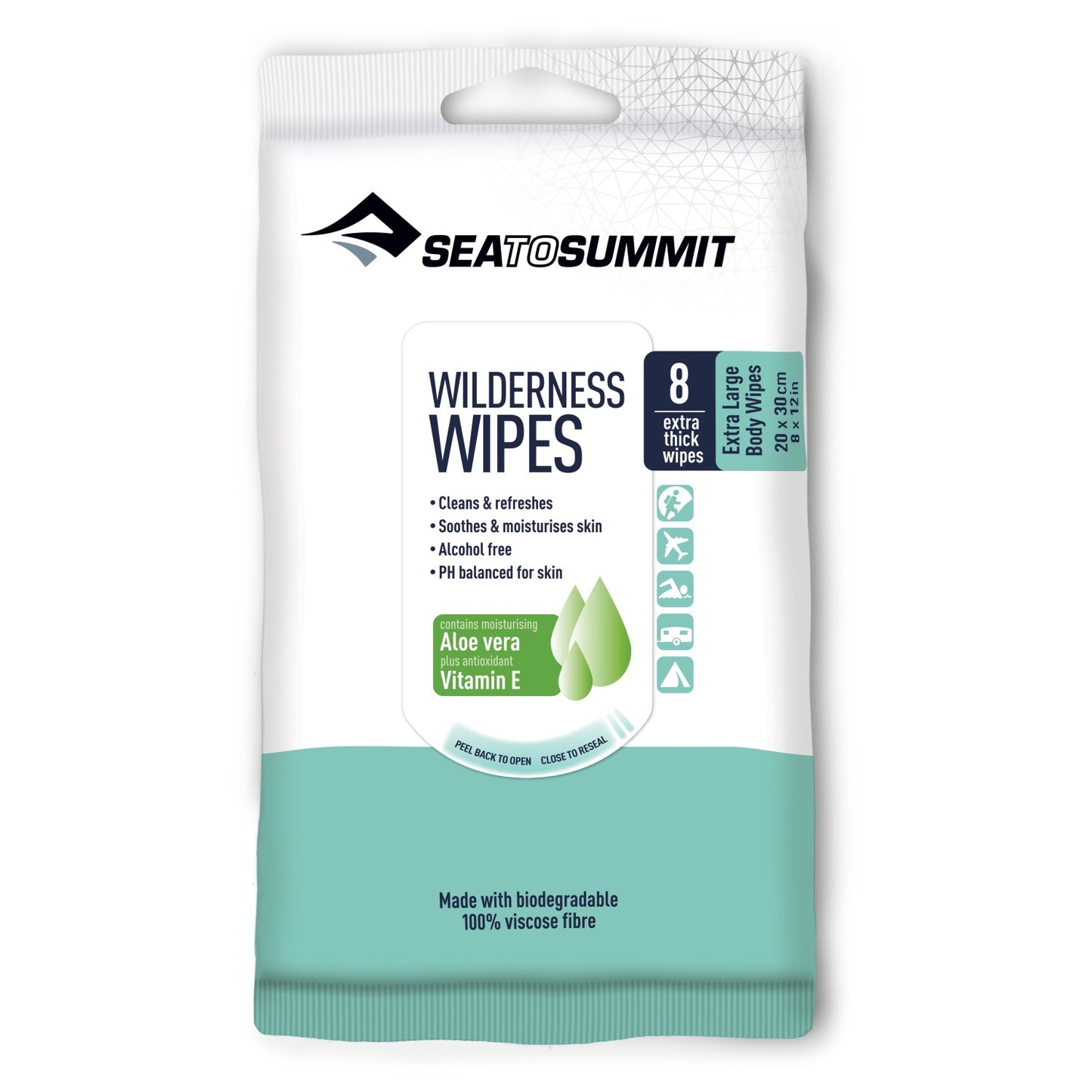 Wilderness Wipes XL Packet X 8