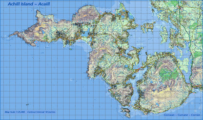 Achill & Corraun/Clare Island Map