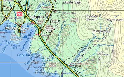 Achill & Corraun/Clare Island Map