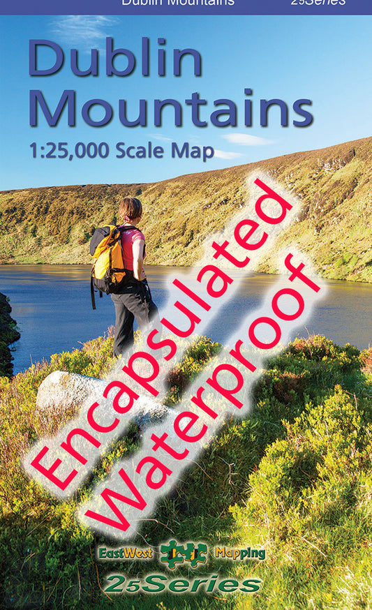 Dublin Mountains and North Wicklow Laminated