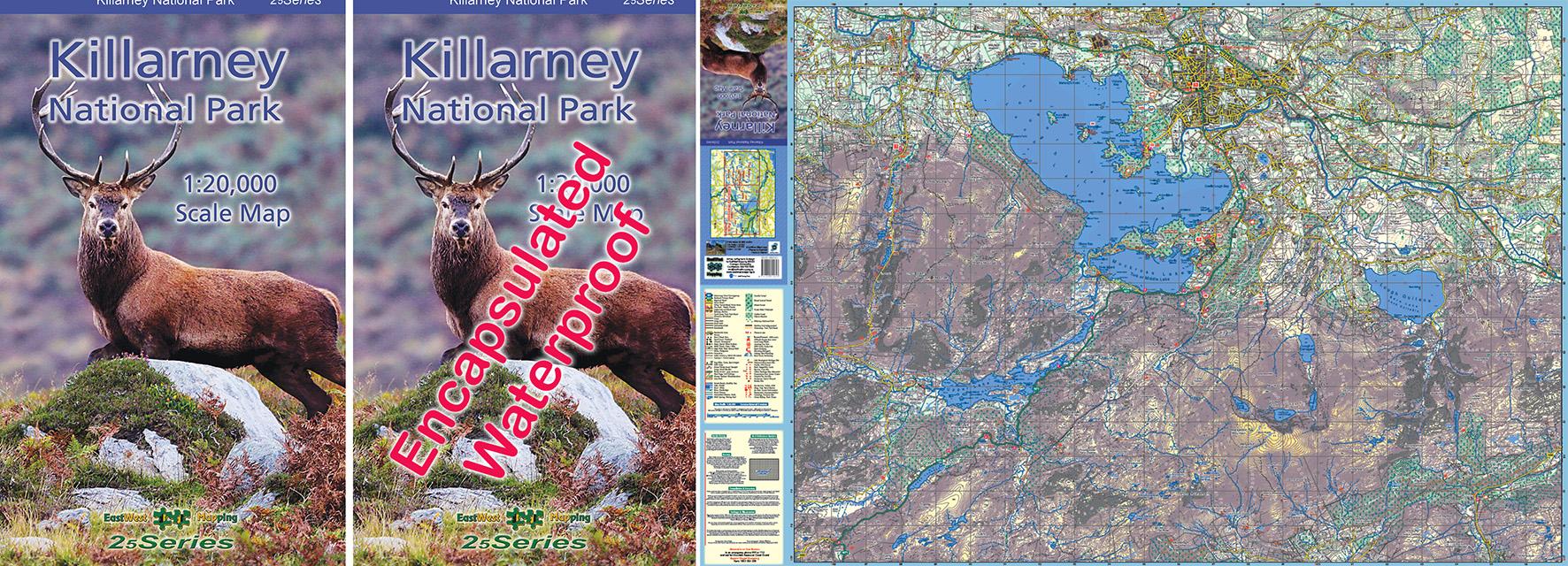 Killarney N.P Laminated Map