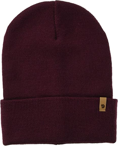 Classic Knit Hat Dark Garnet